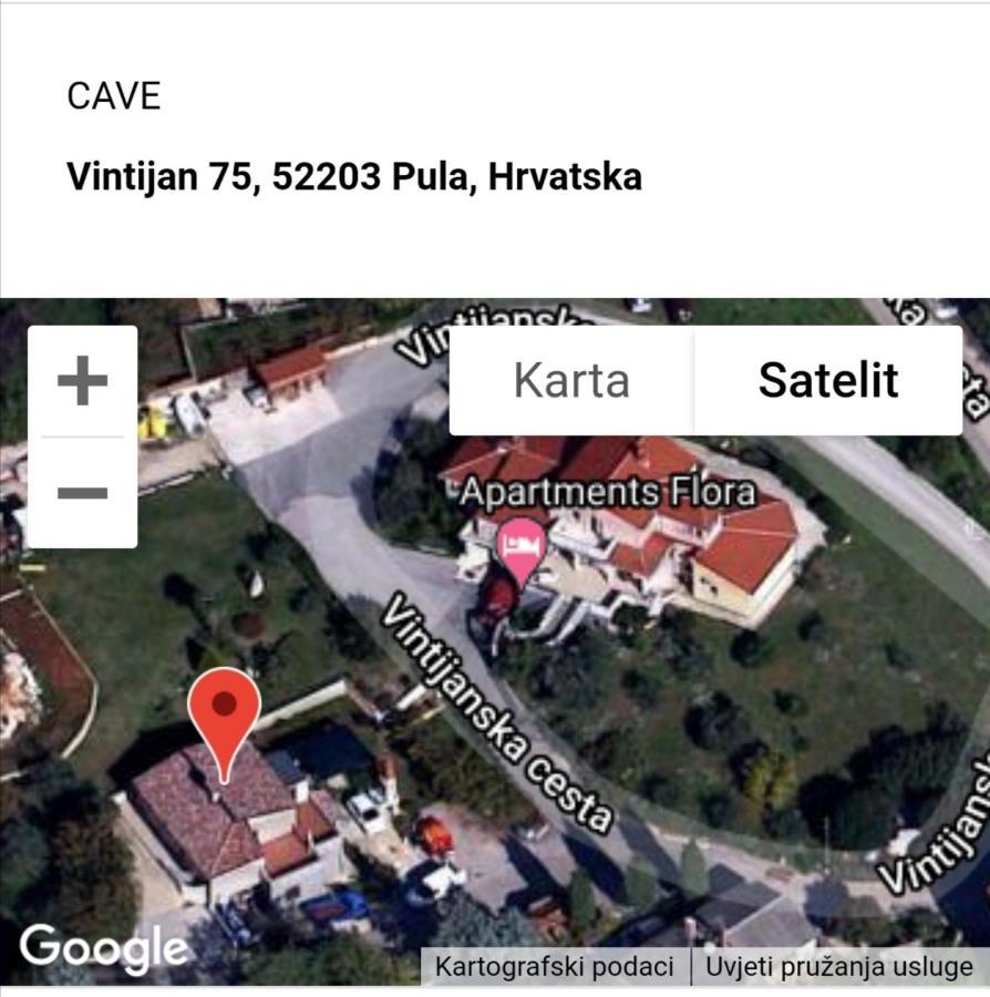 Cave With Free Parking Apartment Pula Exterior photo